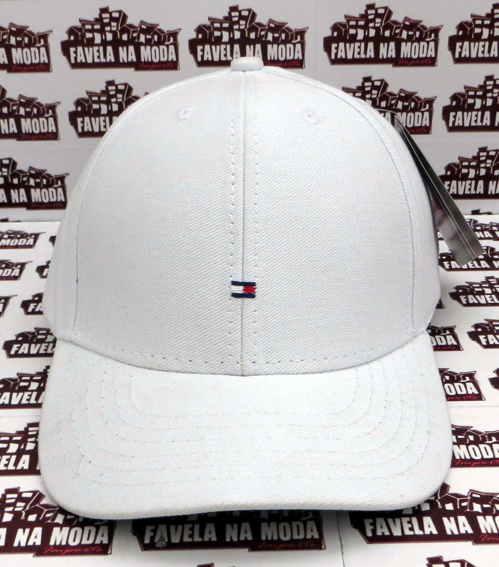 Boné Tommy Hilfiger - Branco - Favela na Moda Imports