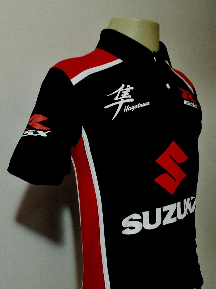 Polo Moto Suzuki GSX Haybusa Favela na Moda Imports