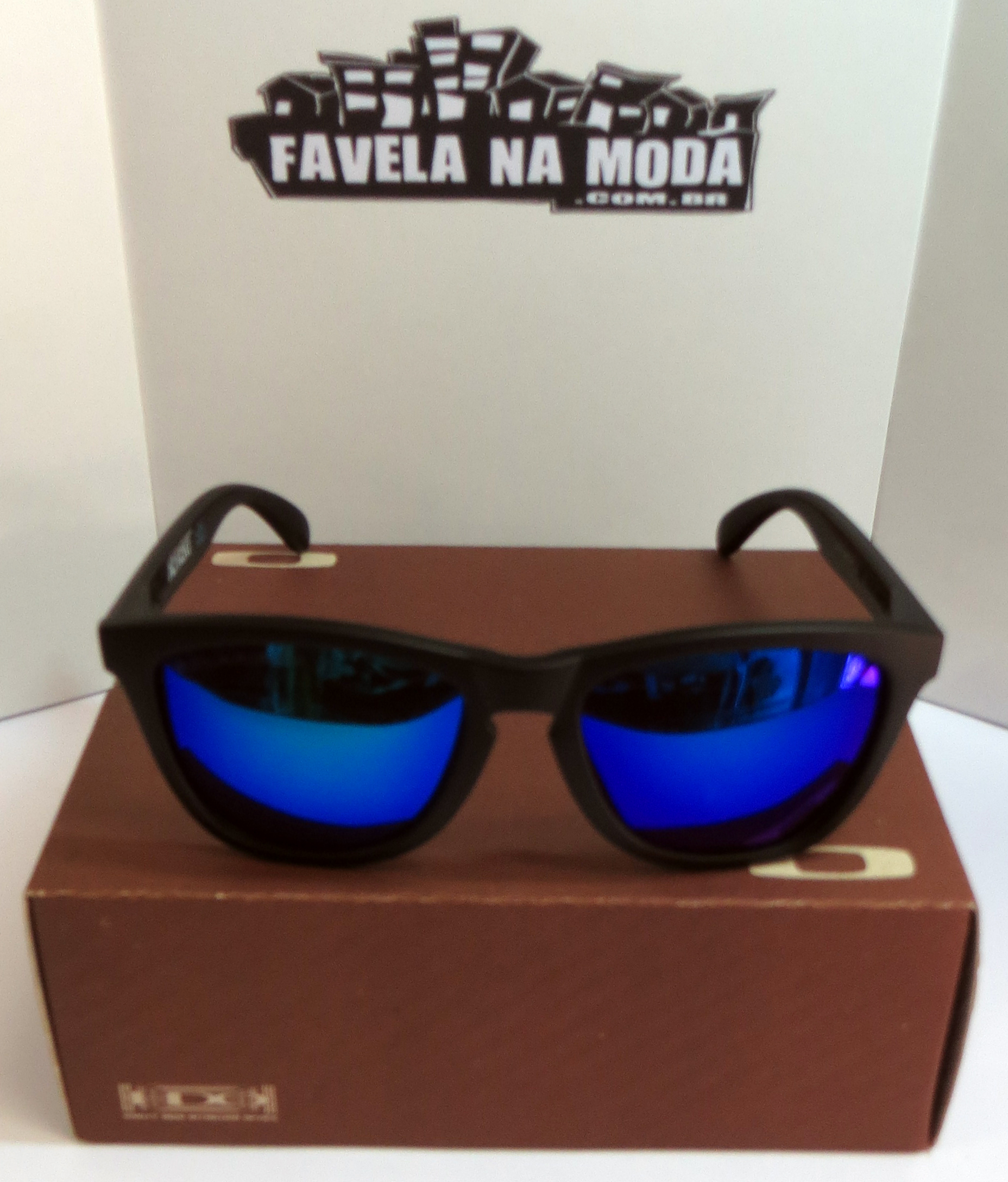 oakley frogskins lente azul oakley frogskins lente azul
